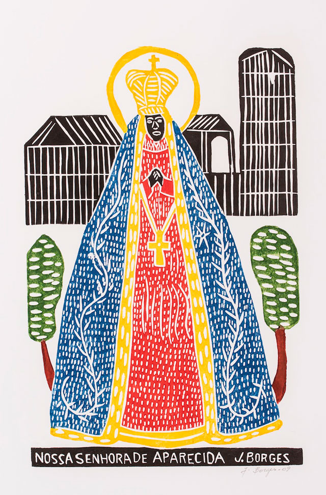 Nossa Senhora de Aparecida (Our Lady of Aparecida, Patroness of Brazil) by J. Borges