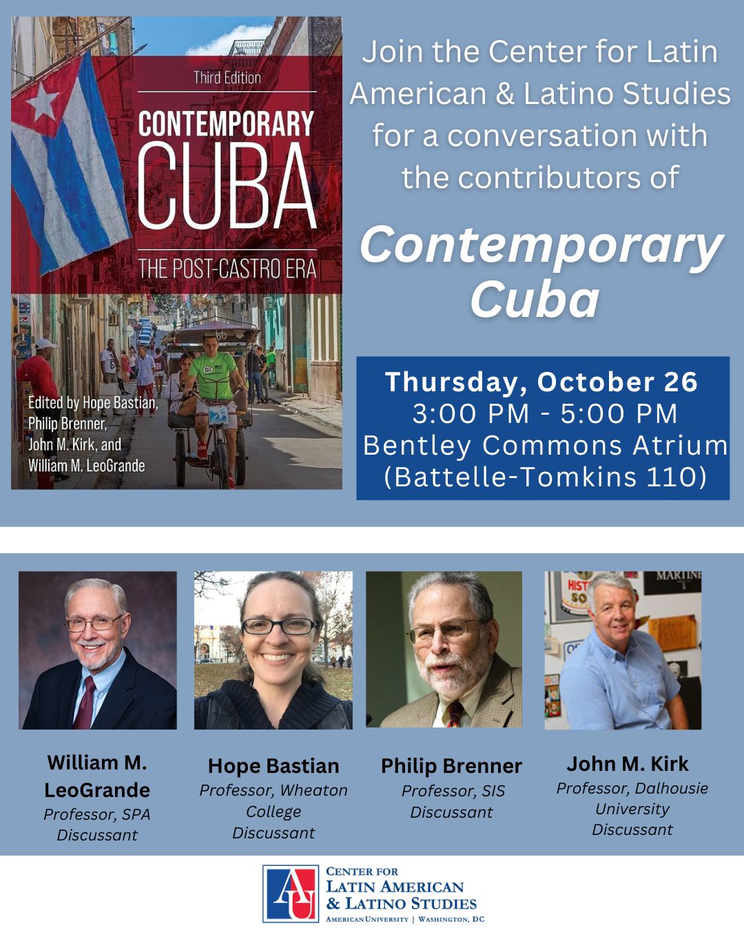 Cuba Book Talk Flyer