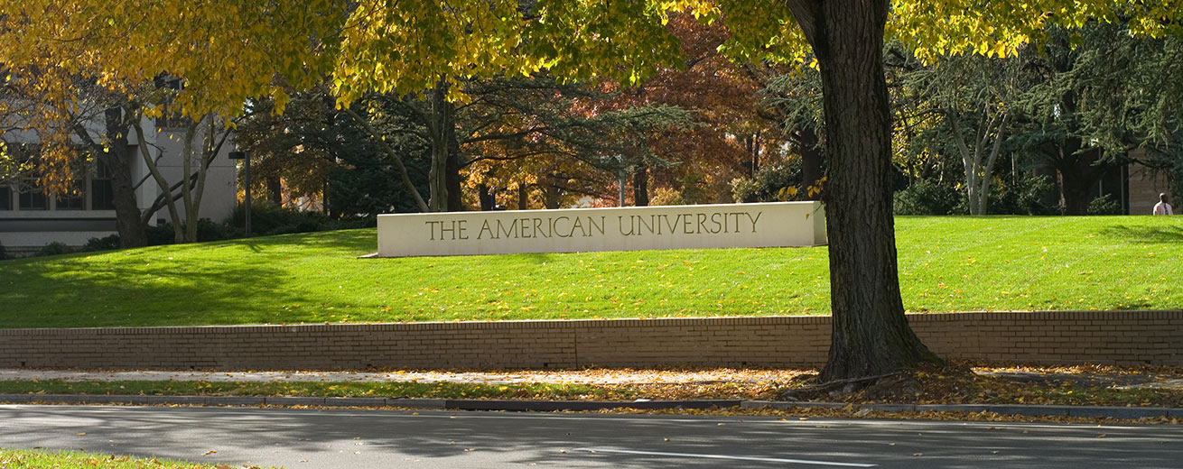 American University in the fall