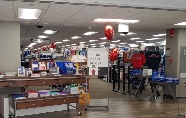 New LED lighting in Campus Store