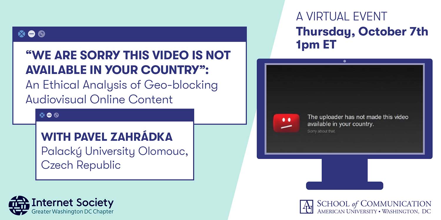 Pavel Zahradka lecture: We are sorry this video is not available in your country