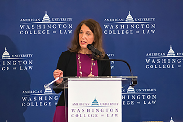 President Burwell speaks at "Next Steps in Health Reform 2017" at Washington College of Law