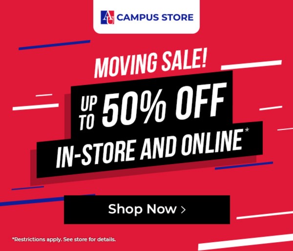Moving sale! Up to 50% off in-store and online. Shop Now. (Restrictions apply. See store for details)