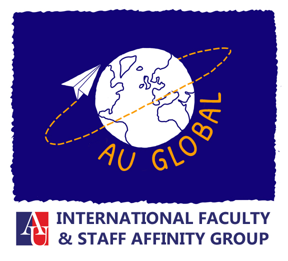 Globe with AU Global written across