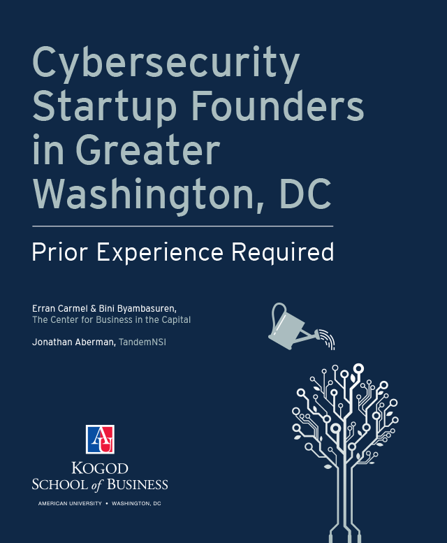 Cybersecurity Startup Founders Study Cover