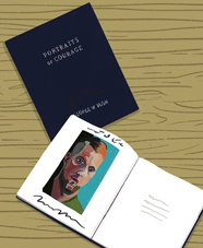 Illustrated image of the book Portraits of Courage