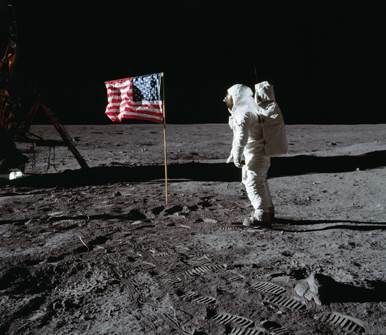 Photo of the Moon Landing