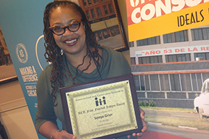 For her first film, Kogod professor Sonya Grier won the Judges' Choice Award at the 2013 Association for Consumer Research Conference.