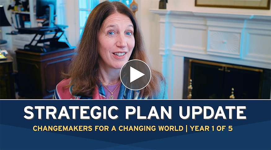 AU President Sylvia Burwell explains Changemakers for a Changing World in 3 minutes