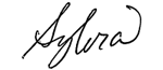 Sylvia's signature