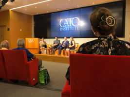 Washington Semester Program Students on a Site Visit at the CATO Institute