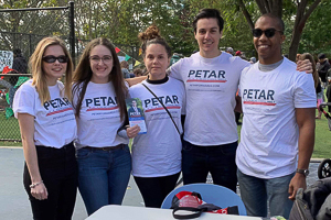 Jessica with colleagues at a Petar for Ward 3 campaign