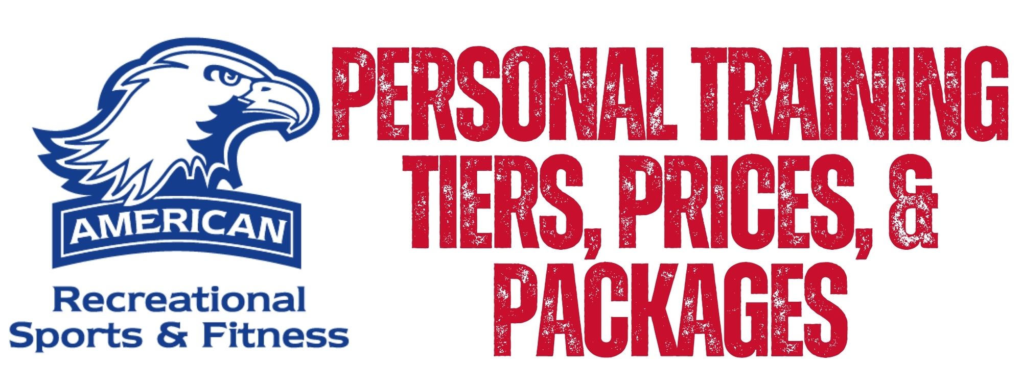 Learn more about personal training tiers, prices, and packages.