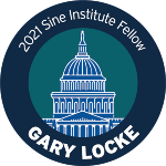 2021 Sine Institute Fellow Gary Locke digital pin