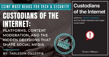 Title slide for Custodians of the Internet book review