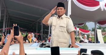 Indonesian President-Elect Prabowo Subianto