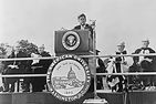 John F. Kennedy at 1963 inauguration