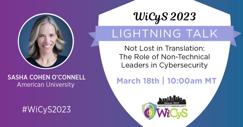 WiCyS 2023 Lightning Talk