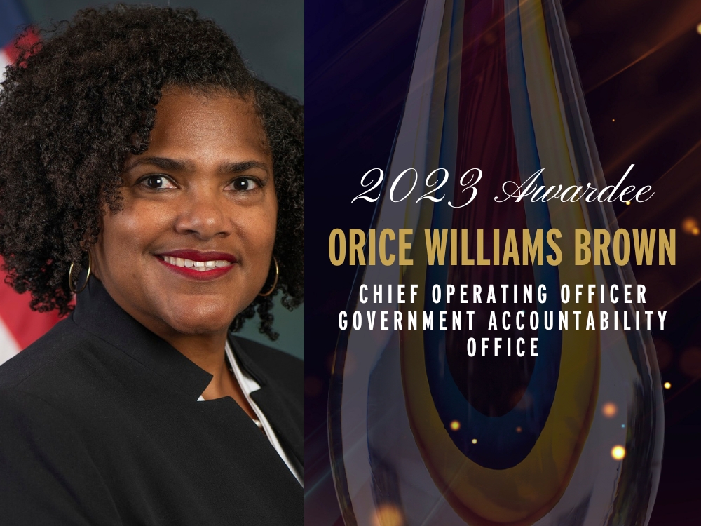 2023 Awardee - Orice Williams Brown, Chief Operating Officer, Government Accountability Office
