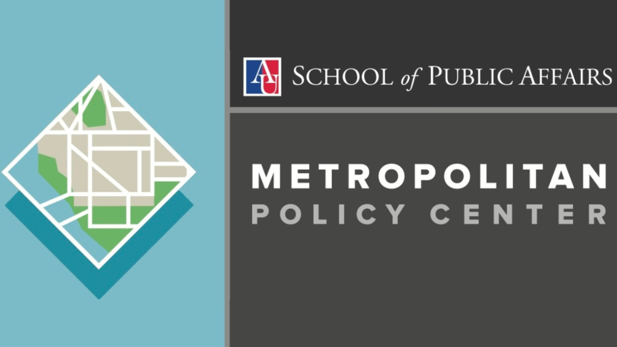 School of Public Affairs, Metropolitan Policy Center