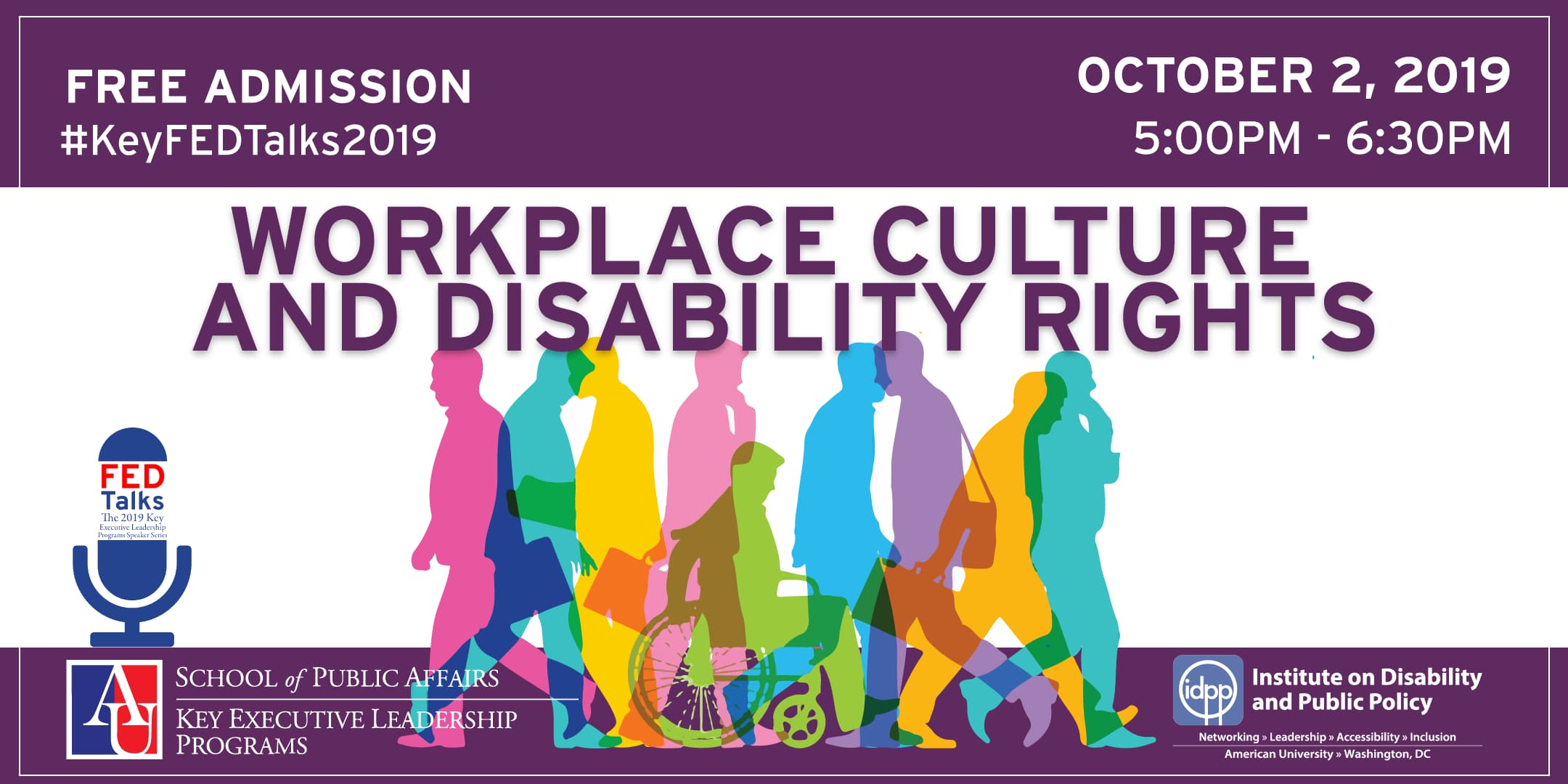 Workplace Culture and Disability Rights FEDTalks from October 2019