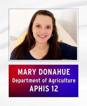 Mary Donahue, USDA, APHIS 12