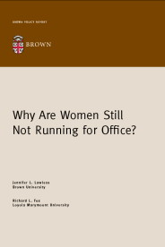 Why Are Women Still Not Running for Office? book cover