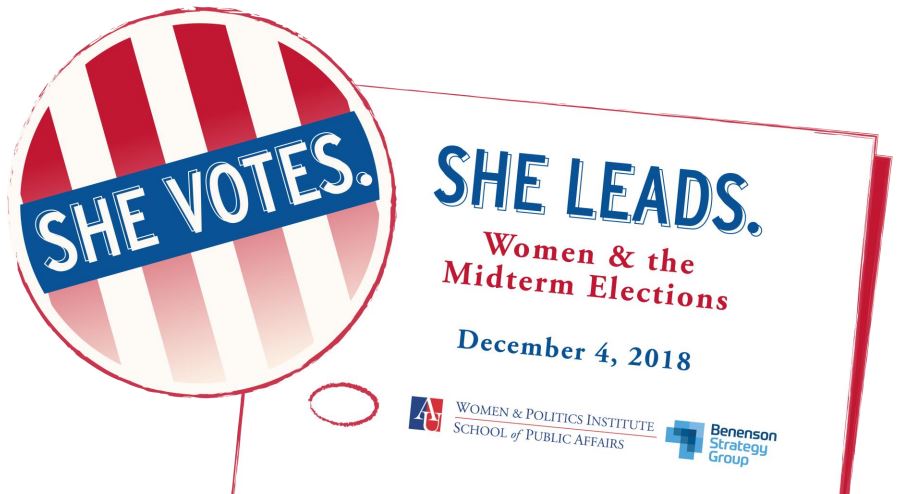 She Votes. She Leads. Women and the midterm elections december 4, 2018
