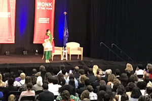 Malala Yousafzai at American University event