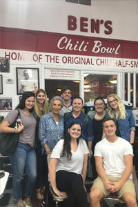 My Sustainable Development class with Virginia Ali, founder of Ben’s Chili Bowl