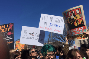 Crowds at March for Our Lives rally