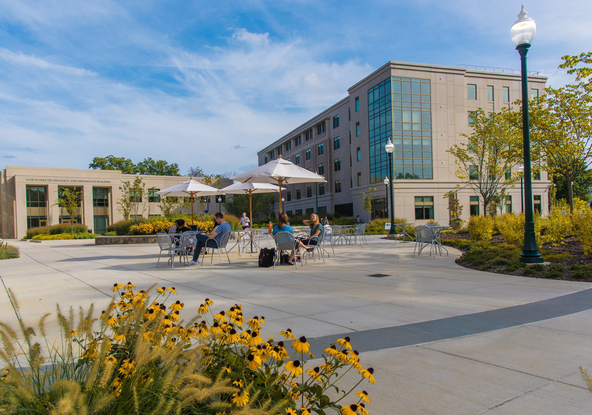 East Campus Commons with Outdoor Seating