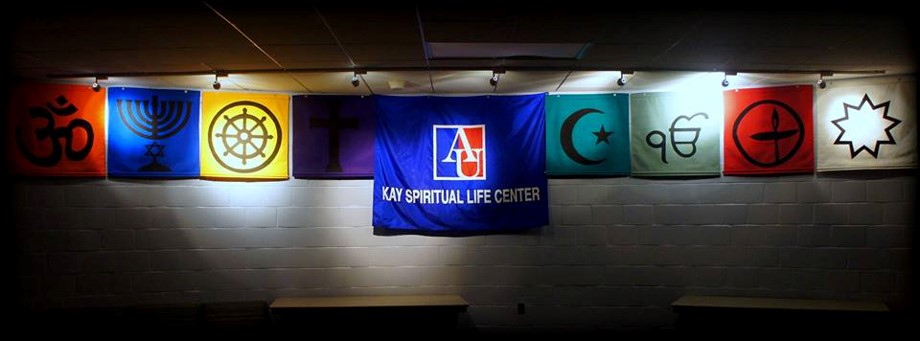 Banner of Religions in Kay Lounge