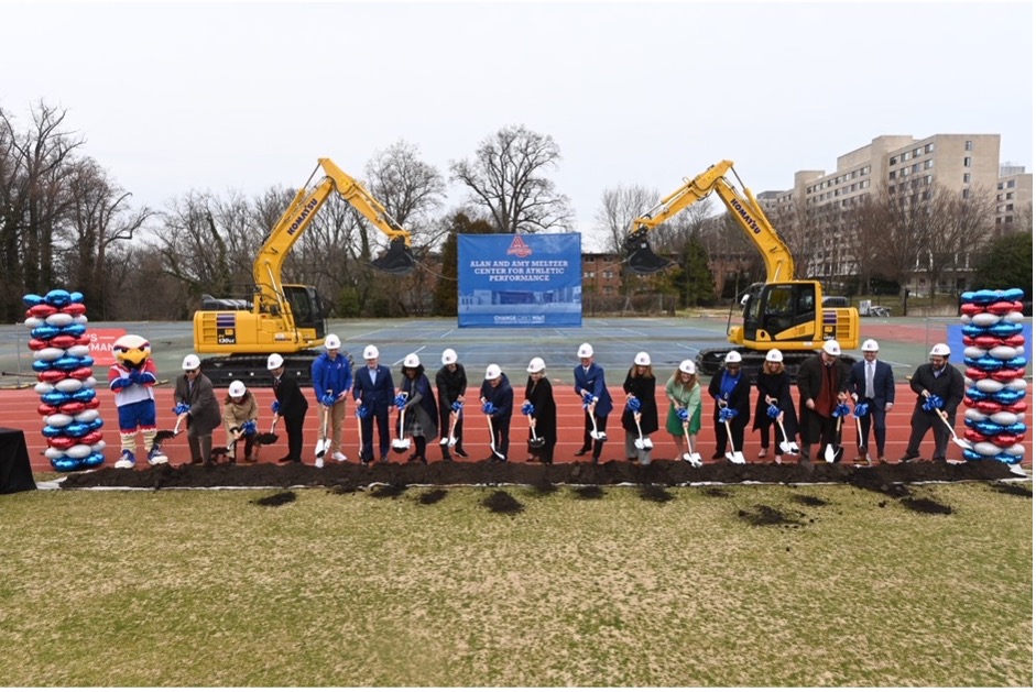 Alan and Amy Meltzer Center for Athletic Performance Groundbreaking