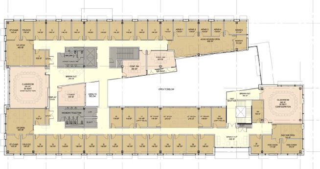 SIS New Building Second Floor Plan