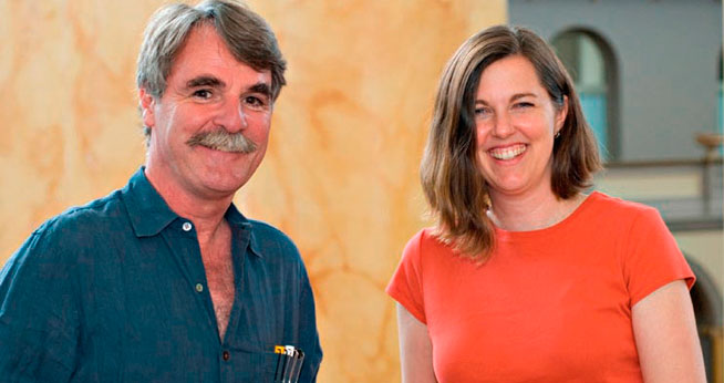 Kathy Franz and David Macauley