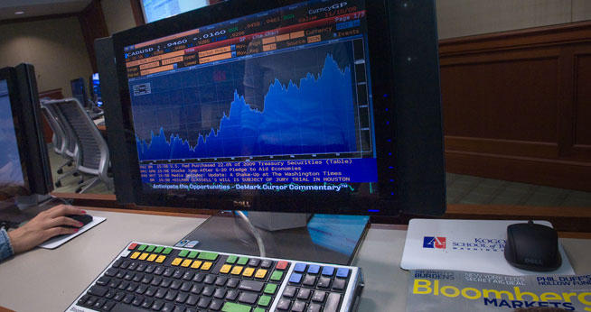 Bloomberg Terminal provide students with access to real-time and historical global financial markets