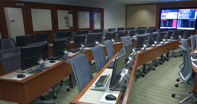Financial Services and IT Lab at the Kogod School of Business
