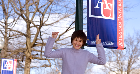 AU Student signing