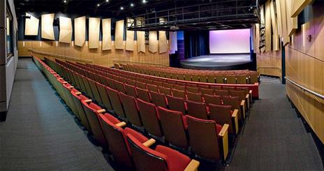 Greenberg Theatre seating and stage