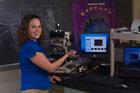 Student in Lab