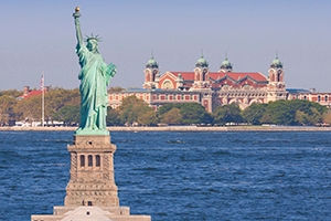 The Statue of Liberty and Ellis Island still conjure up images of the nation's immigrant history.