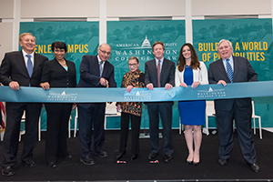 AUWCL's Tenley Campus officially opened on February 12 with a special ribbon-cutting ceremony.