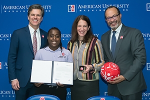 American U. and Special Olympics sign a collaboration agreement