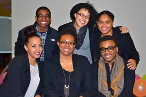 Students enjoy an event during Black History Month celebrations at AU in 2013.