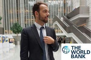 Washington Semester Intern Sebastian Urthaler at the World Bank