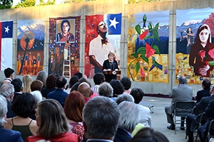 Chilean President Speaks at AU Museum