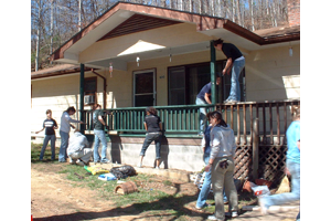 Cherokee Alternative Spring Break 2007, Cherokee, NC -&nbsp; Office of the United Methodist Chaplain