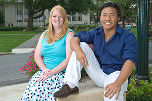 Joely Hildebrand and Garrett Harkins were selected for the U.S. Department of State's Thomas R. Pickering&nbsp; Fellowship.