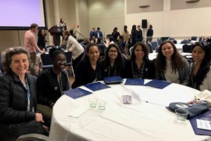 AU Students attend AL1GN conference last in March.